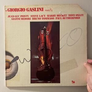 Jean-Luc Ponty/Giorgio Gaslini LP vintage vinyl record jazz